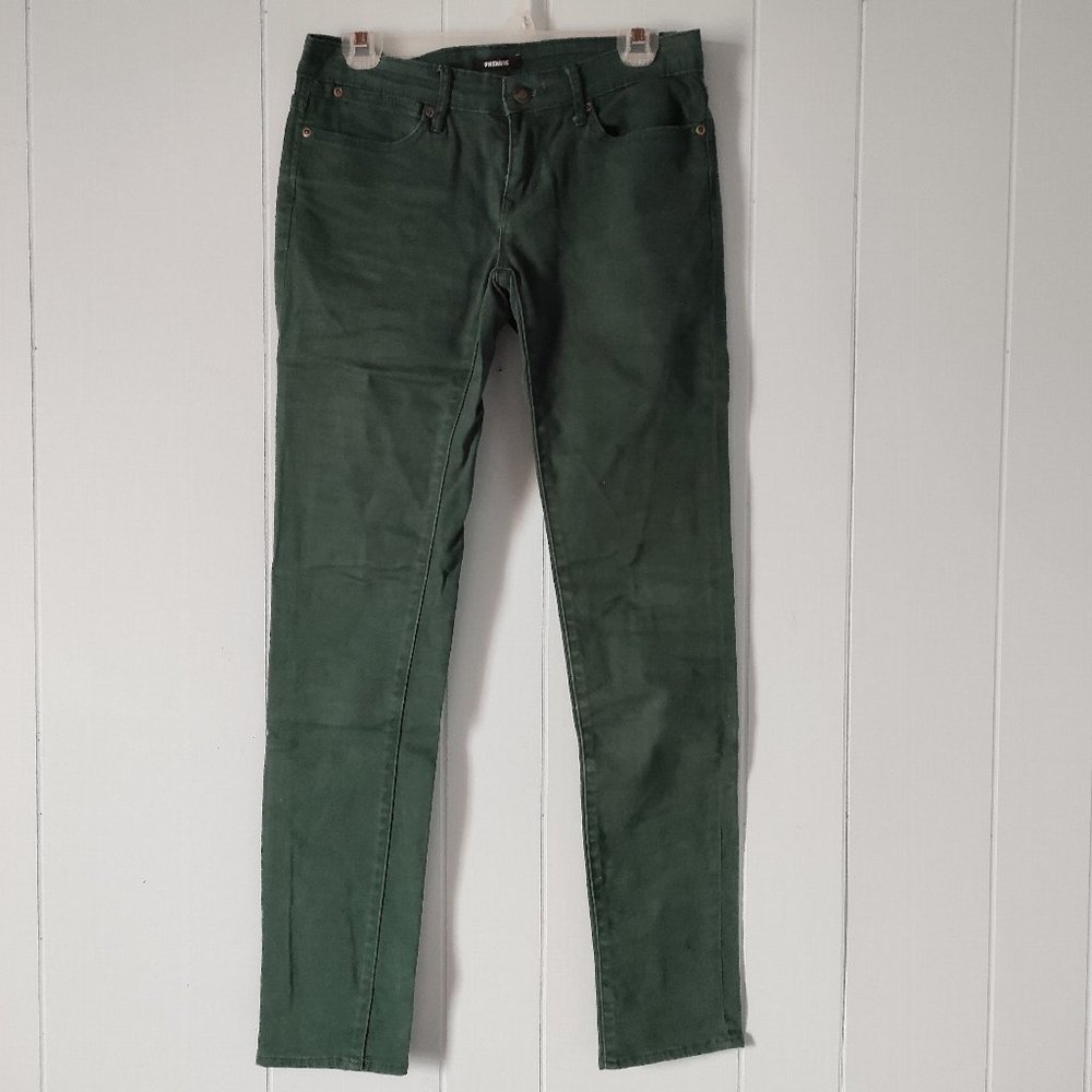 Premise Green Coloured Skinny Jeans